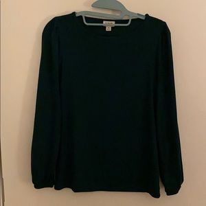 Barely worn long sleeve top from jcrew size xs